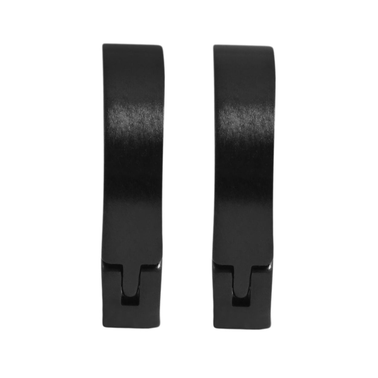 Unisex Ohrringe – Klappcreole aus Edelstahl