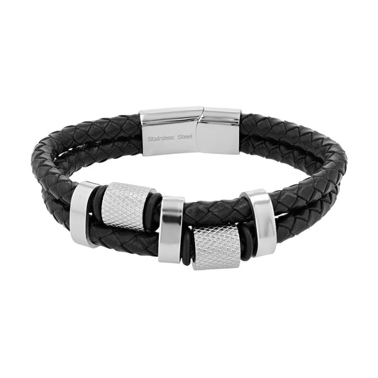 Unisex Armband – Lederarmband aus Leder 21,5 cm