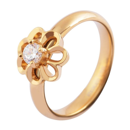 Damen Ring aus Edelstahl