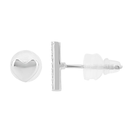 Damen Ohrringe – Ohrstecker aus 925 Silber mit Zirkonia