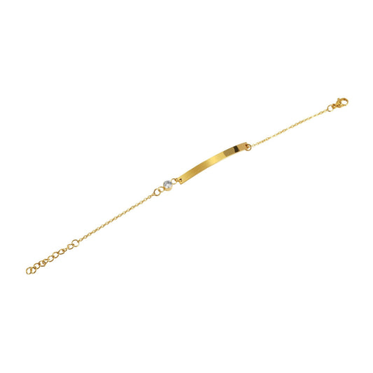 Damen Armband aus Edelstahl 17 cm