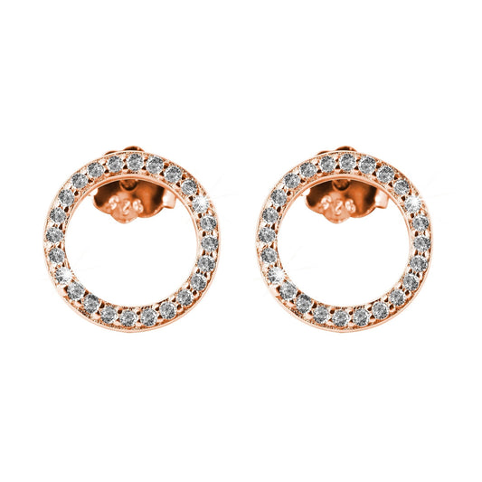 Damen Ohrringe – Ohrstecker aus 925 Silber mit Zirkonia