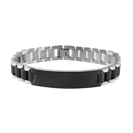 Unisex Armband – Gliederarmband aus Edelstahl 20,5 cm