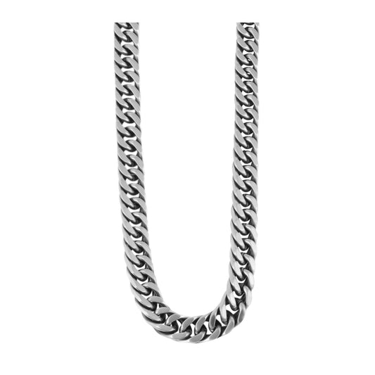 Unisex Halskette – Panzerkette aus Edelstahl 43 cm