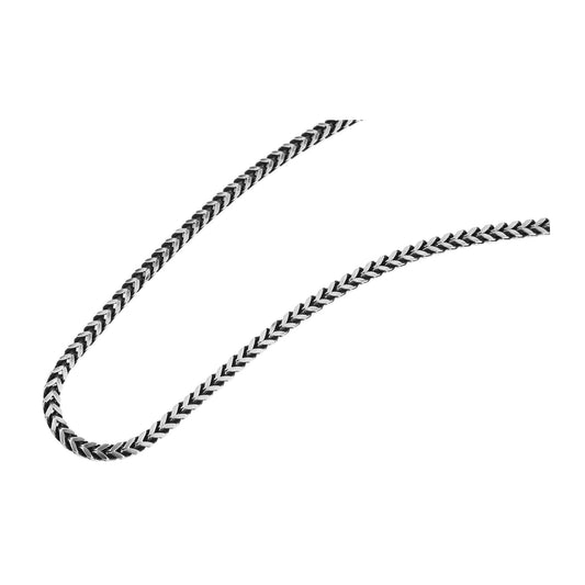 Unisex Halskette – Panzerkette aus Edelstahl 50 cm