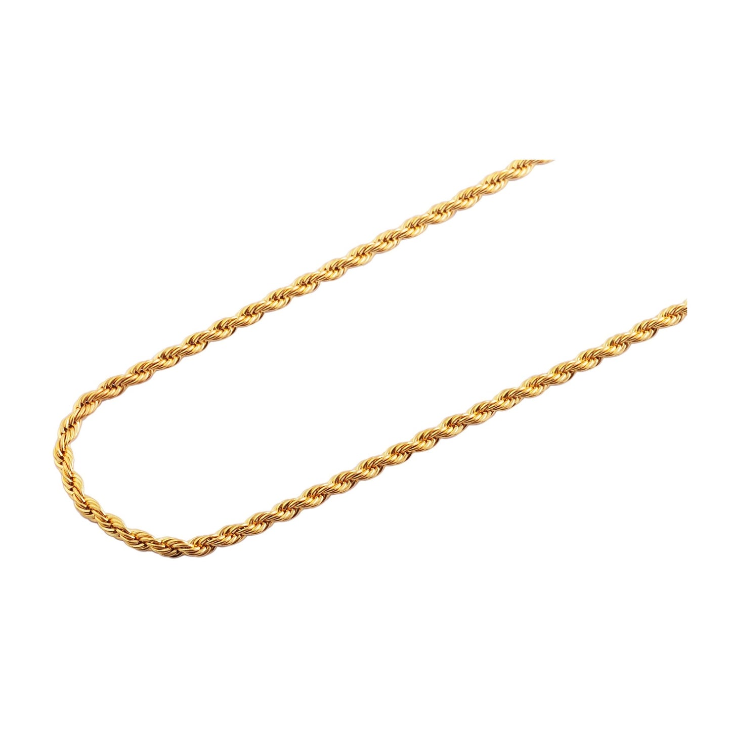 Unisex Halskette – Kordelkette aus Edelstahl