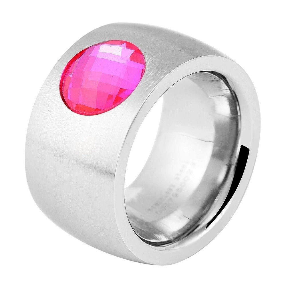 Damen Ring aus Edelstahl