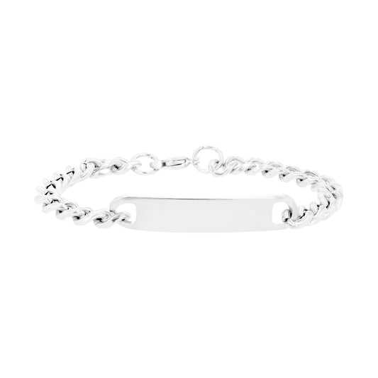 Damen Armband – Panzerarmband aus Edelstahl 18 cm