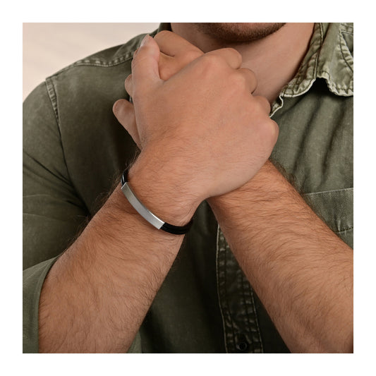 Damen Armband aus Leder 21 cm