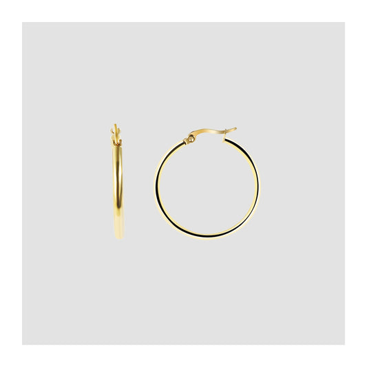 Damen Ohrringe – Creole aus Edelstahl