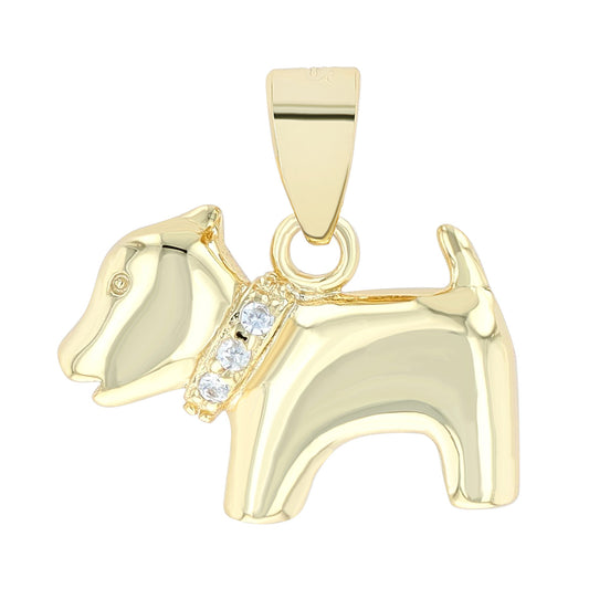 Damen Anhänger – Charmanhänger aus 925 Silber mit Zirkonia