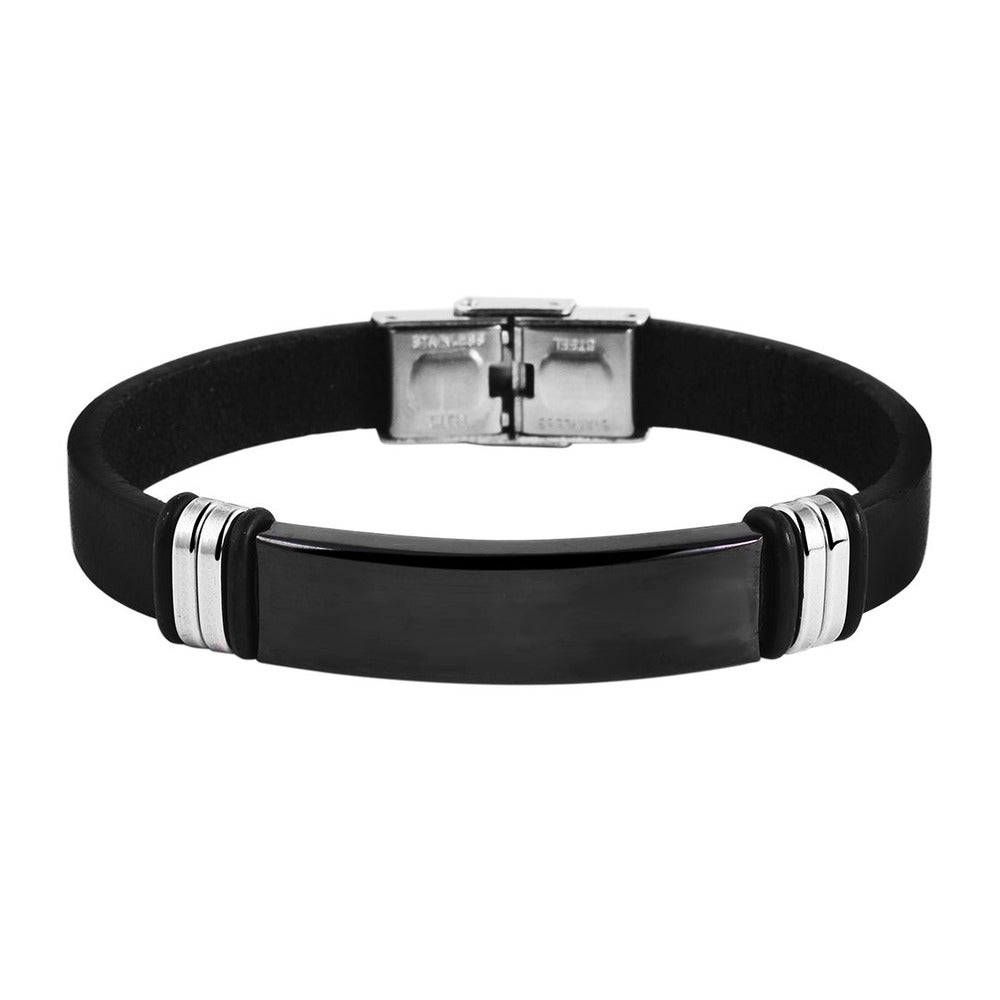 Unisex Armband aus Leder 21 cm