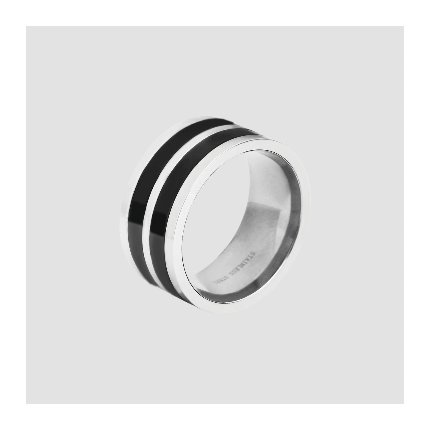 Herren Ring aus Edelstahl