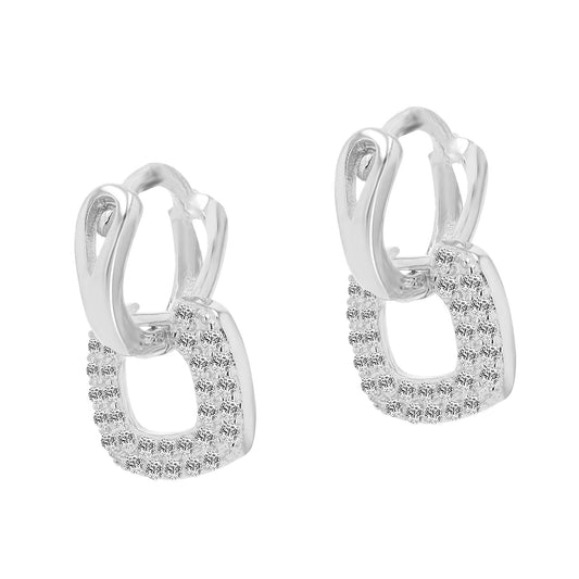 Damen Anhänger aus 925 Silber mit Zirkonia