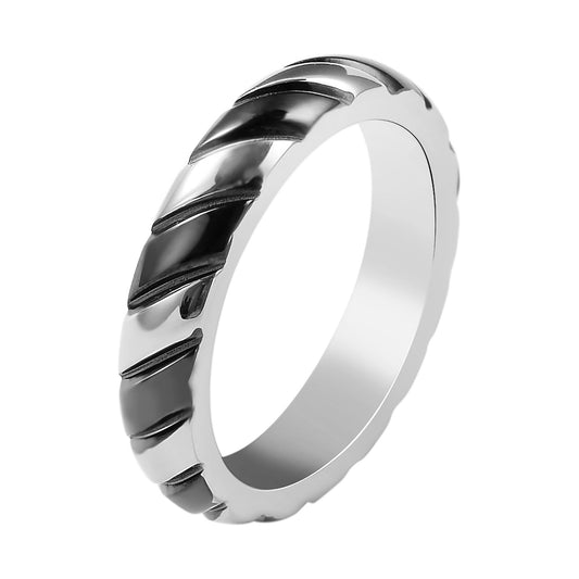 Damen Ring aus Edelstahl