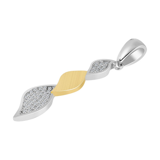 Damen Anhänger aus 925 Silber mit Zirkonia