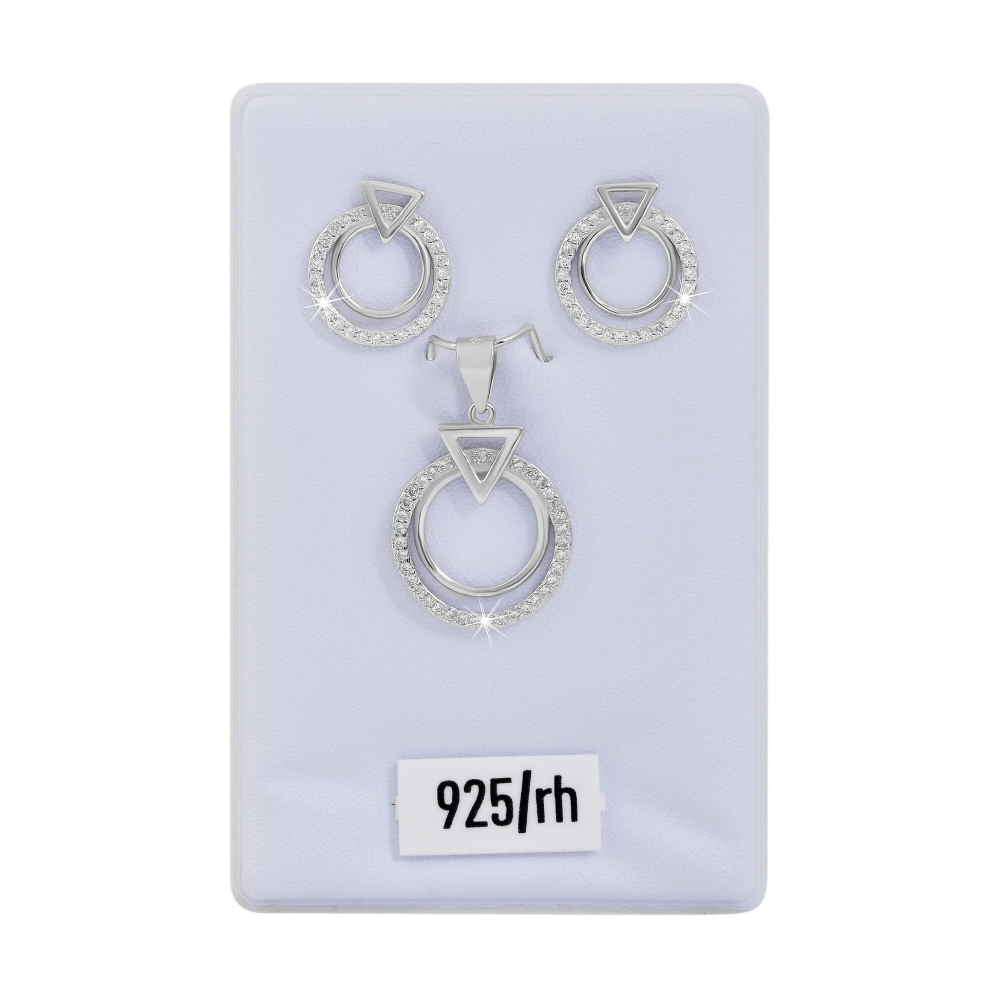 Damen Anhänger – Anhänger aus 925 Silber mit Zirkonia