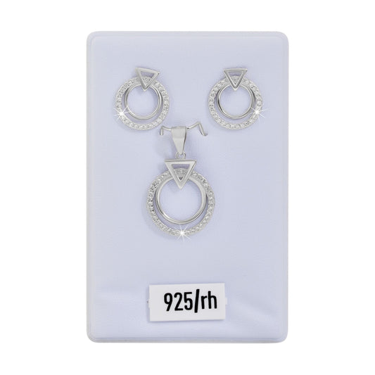 Damen Anhänger – Anhänger aus 925 Silber mit Zirkonia