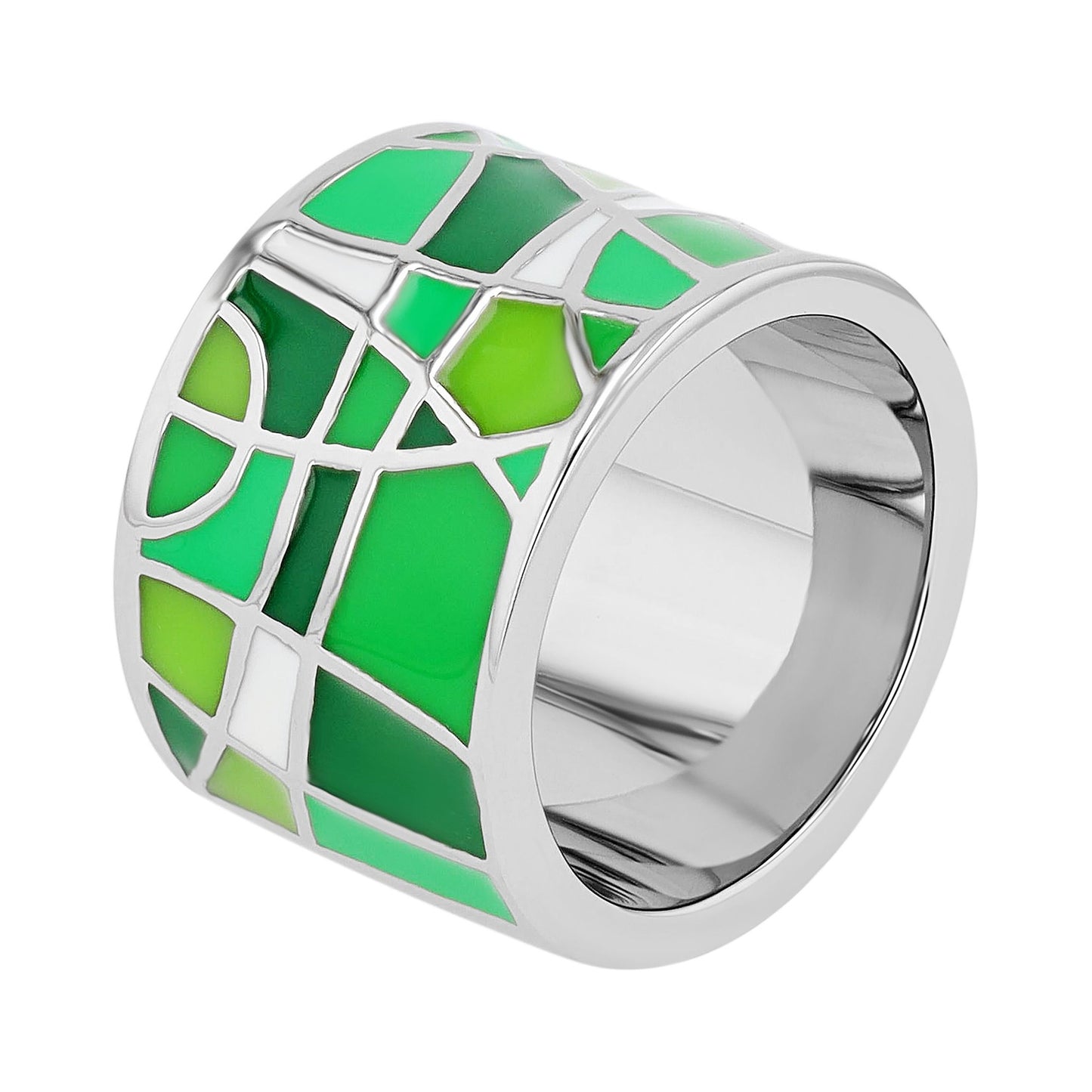 Damen Ring aus Edelstahl
