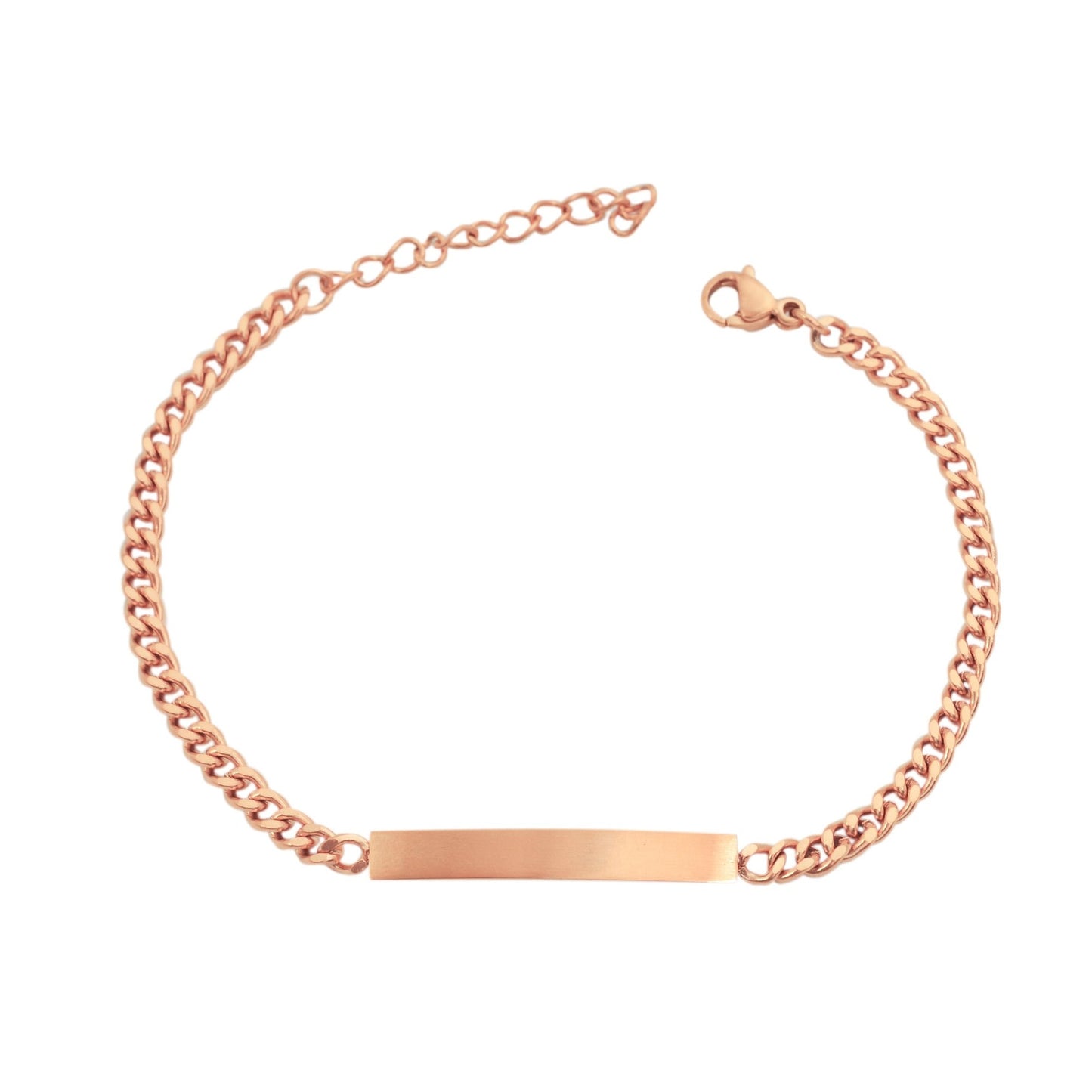 Unisex Armband – Panzerarmband aus Edelstahl 21 cm