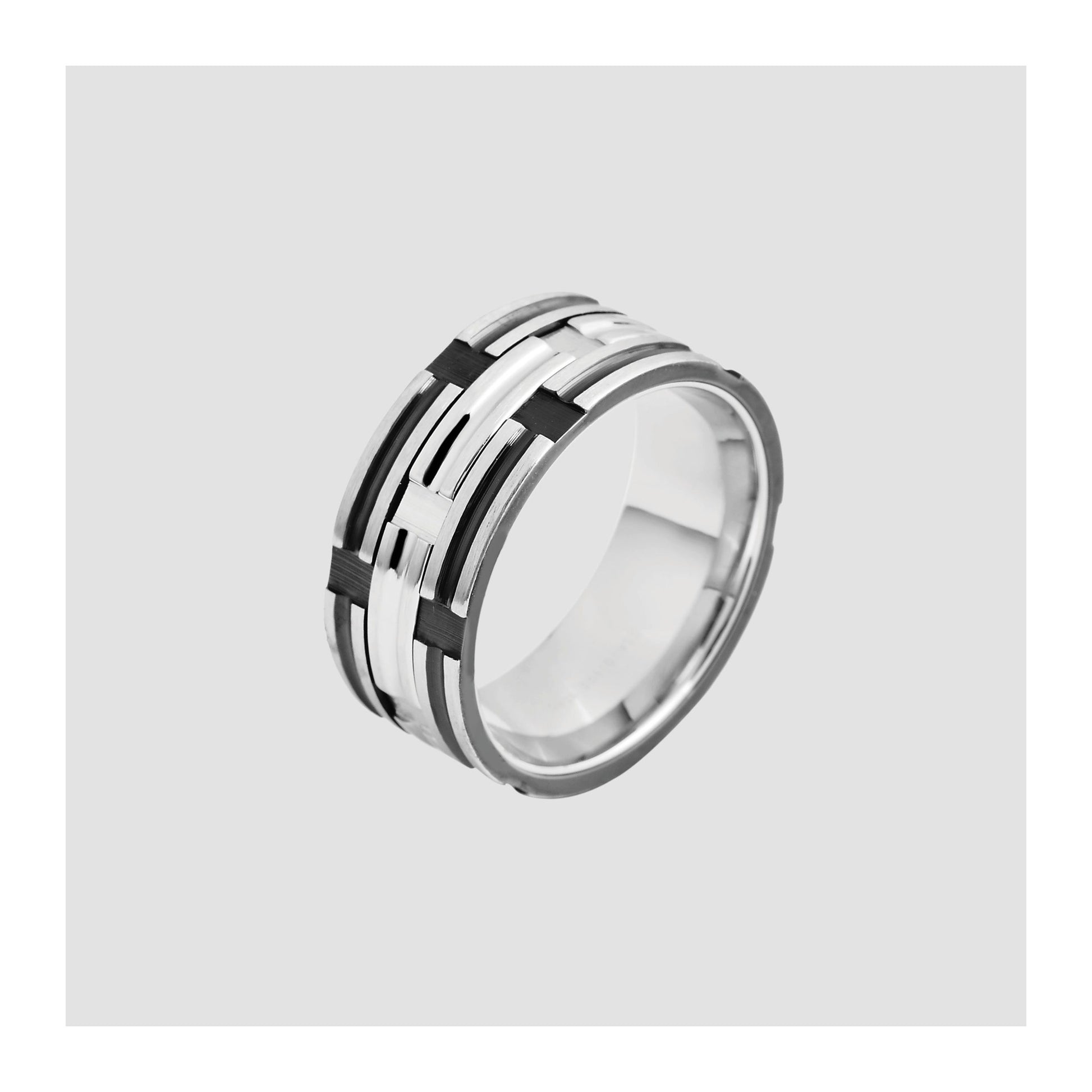 Herren Ring aus Edelstahl