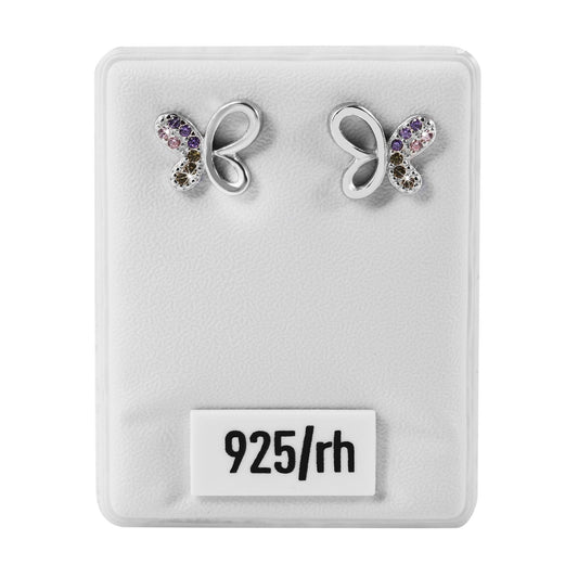 Damen Ohrringe – Ohrstecker aus 925 Silber mit Zirkonia