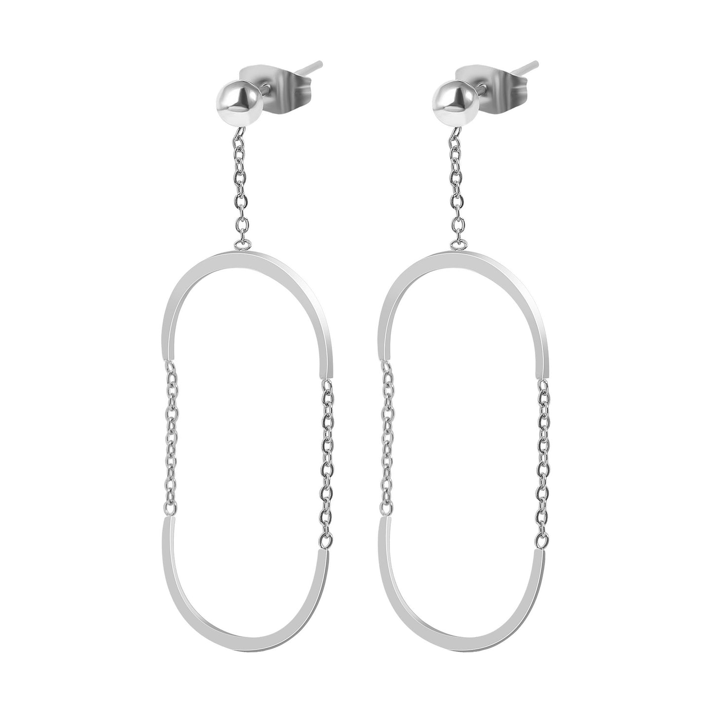 Damen Ohrringe aus Edelstahl