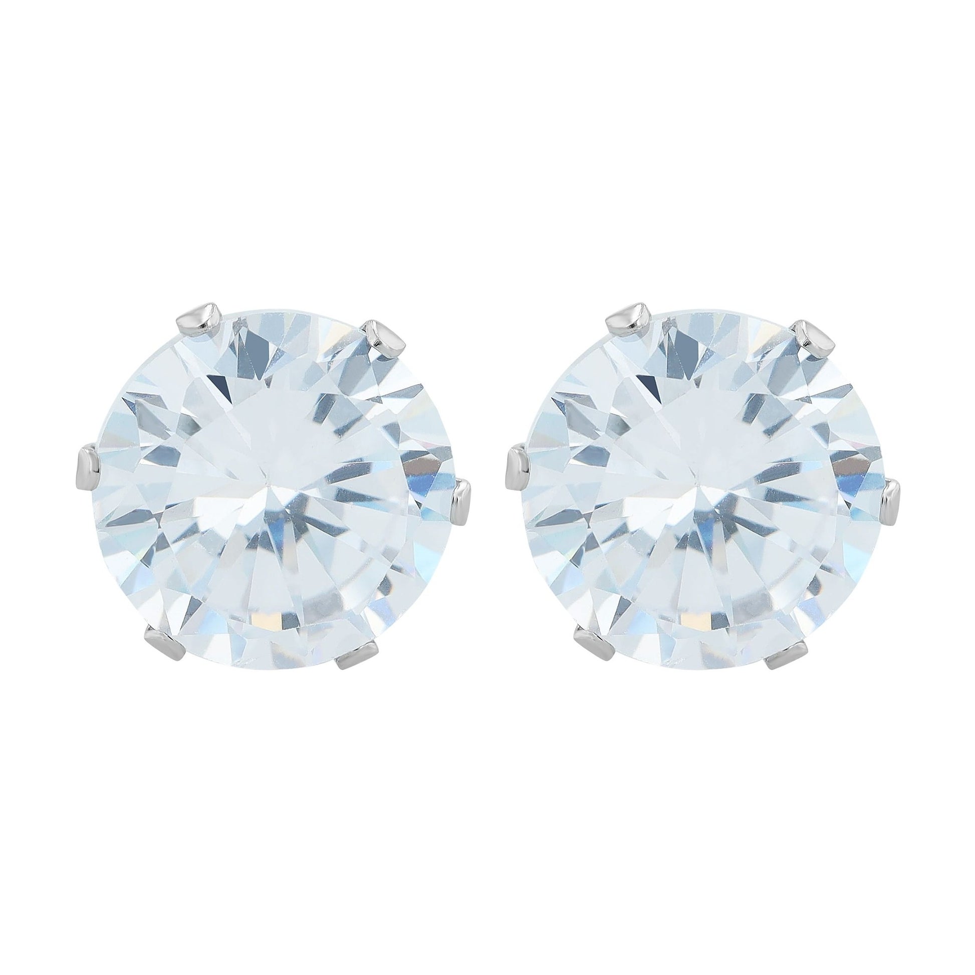 Damen Ohrringe – Ohrstecker aus Edelstahl mit Zirkonia