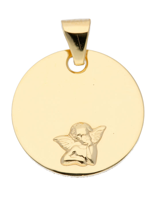 Adelia´s 585 Gold Anhänger Amor Ø 12 mm