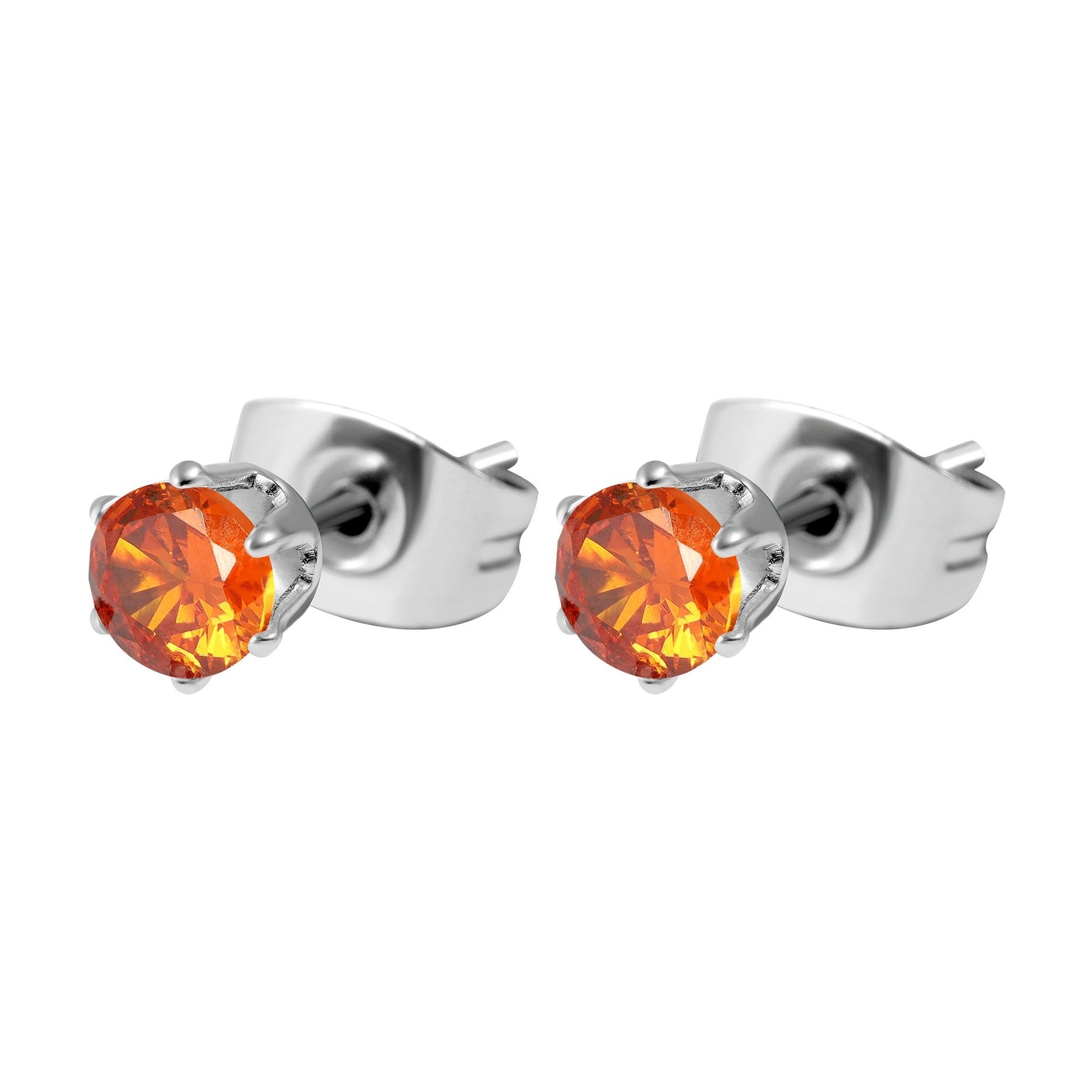 Damen Ohrringe – Ohrstecker aus Edelstahl mit Zirkonia