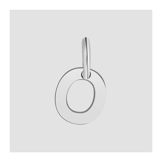 Unisex Anhänger – Buchstabe N Buchstabenanhänger aus 925 Silber