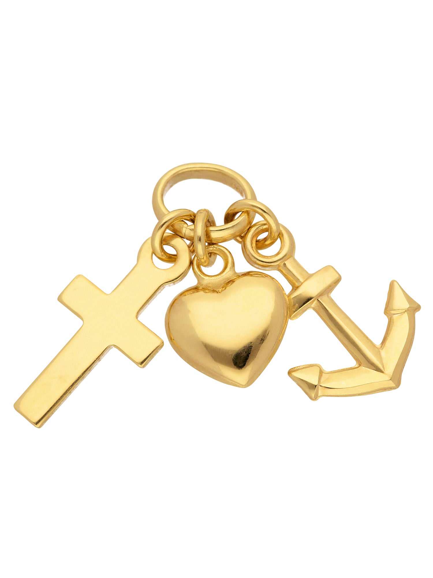 Adelia´s 333 Gold Anhänger Glaube-Liebe-Hoffnung