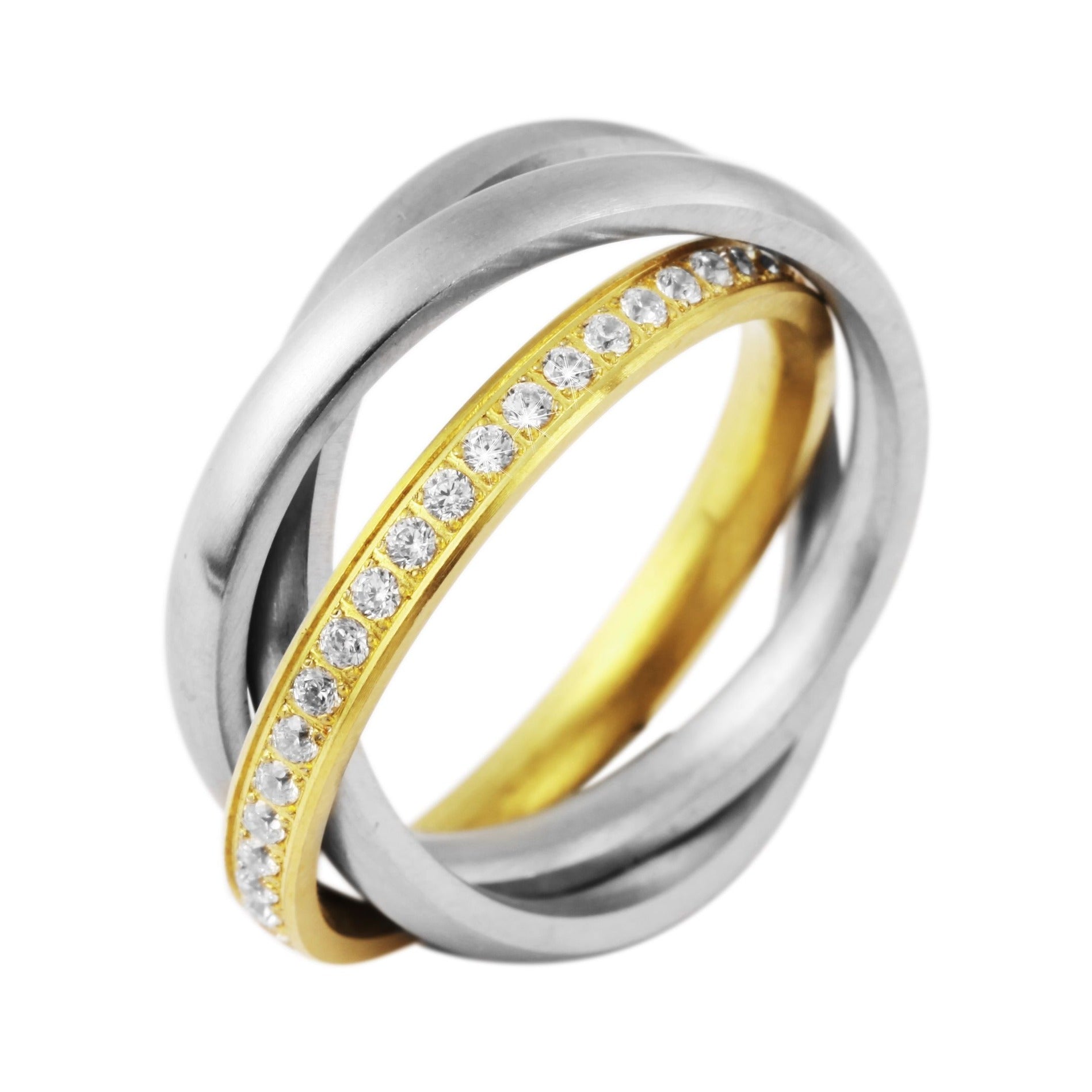 Damen Ring aus Edelstahl