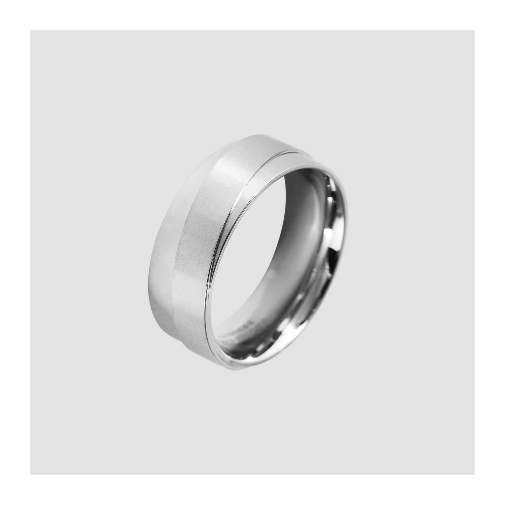 Herren Ring aus Edelstahl