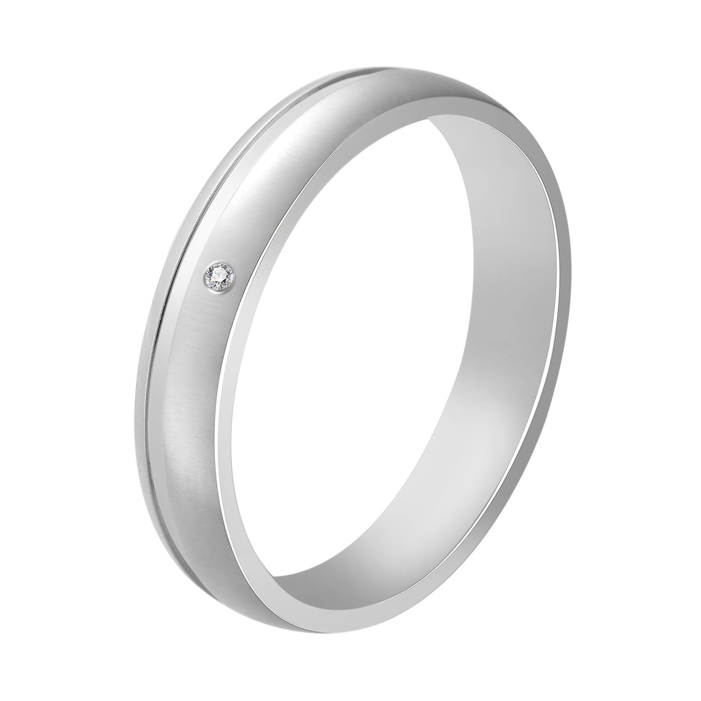Damen Ring aus Edelstahl