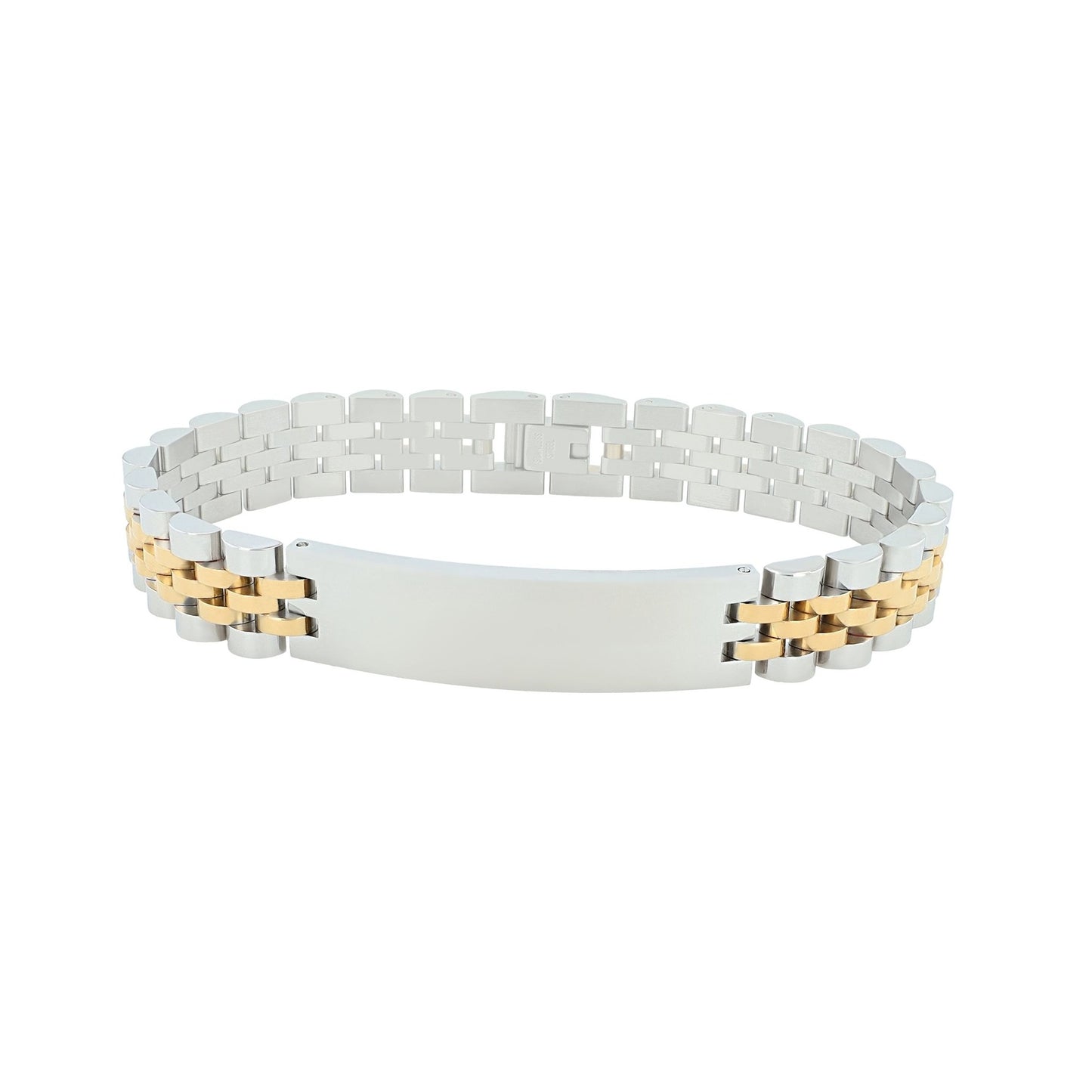 Unisex Armband – Gliederarmband aus Edelstahl 21 cm