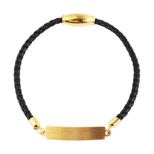 Damen Armband – Armreif aus Leder 17 cm