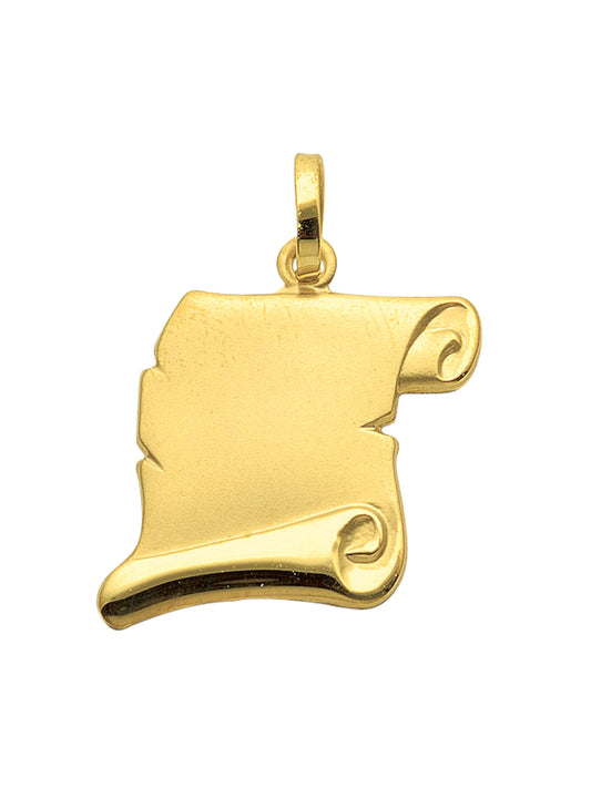 Adelia´s 333 Gold Gravurplatte Anhänger