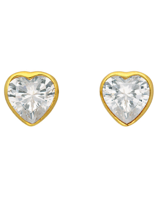 Adelia´s 333 Gold Ohrringe   Ohrstecker mit Zirkonia