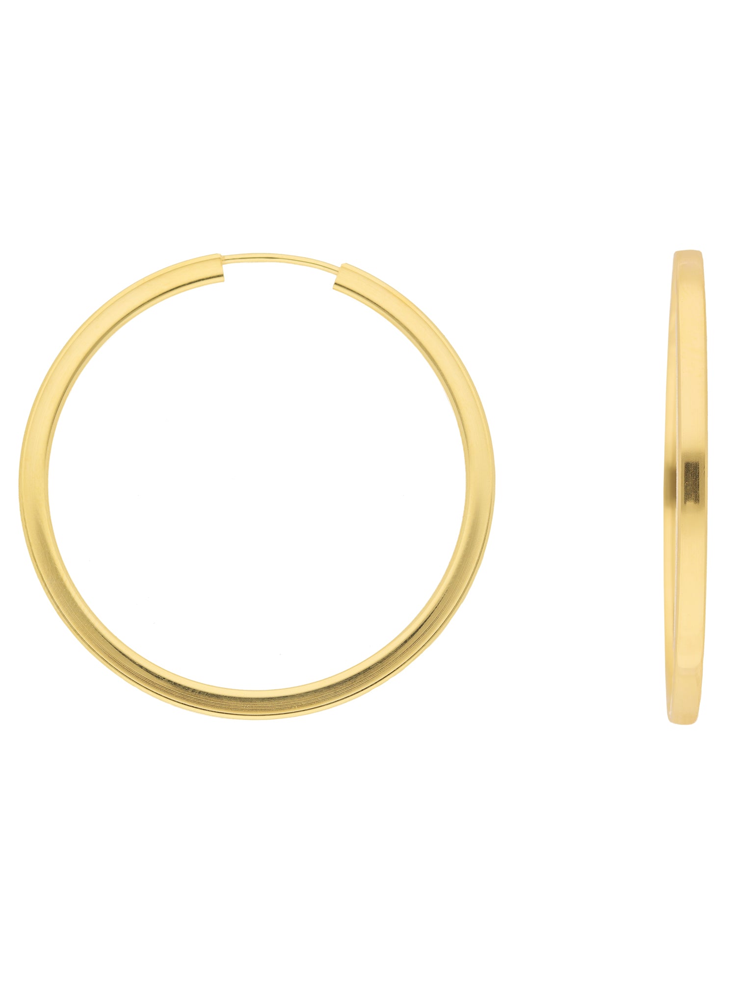 Adelia´s 333 Gold Ohrringe   Creolen Ø 38 mm