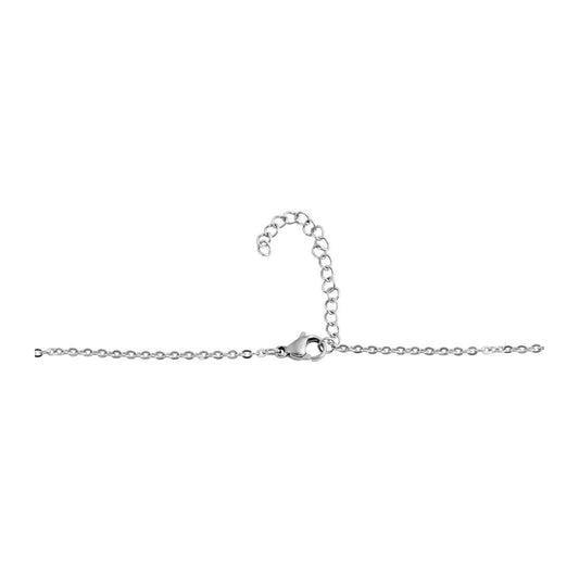 Damen Halskette – Ankerkette aus Edelstahl 45 cm