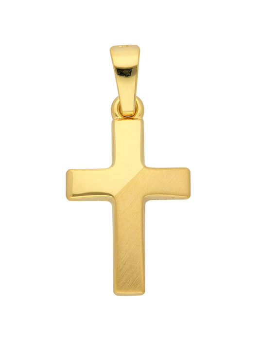 Adelia´s 585 Gold Kreuz Anhänger