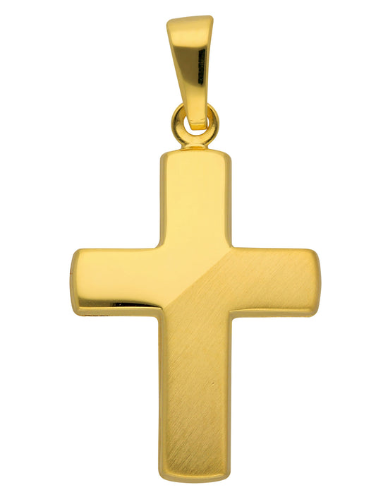 Adelia´s 585 Gold Kreuz Anhänger