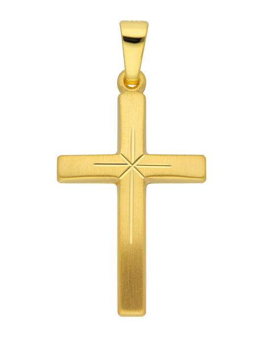 Adelia´s 333 Gold Kreuz Anhänger