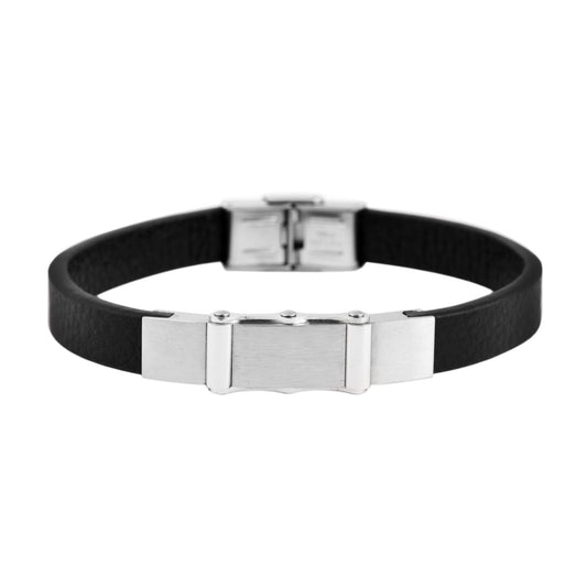 Unisex Armband aus Leder 22,5 cm