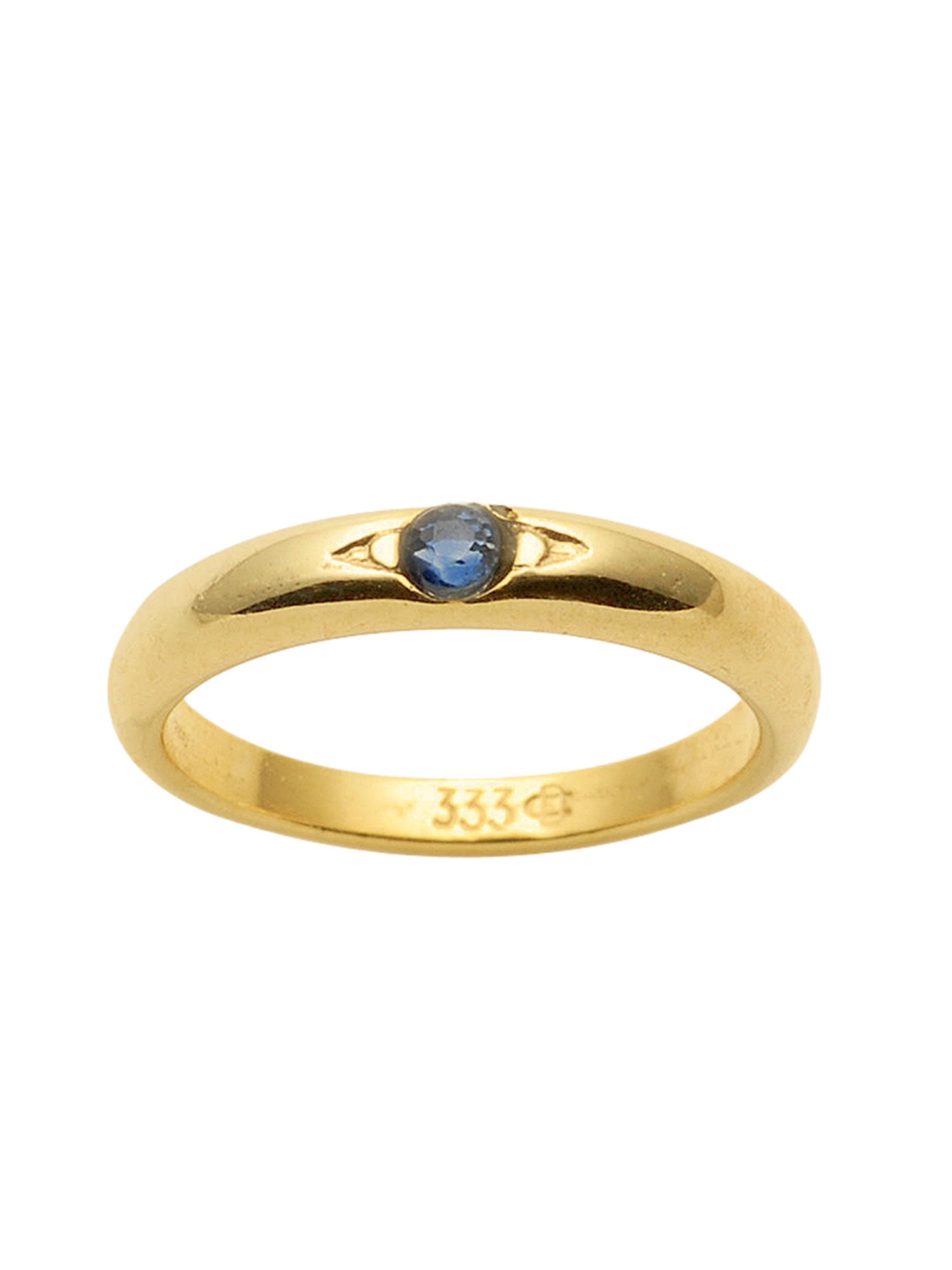 Adelia´s 333 Gold Anhänger Taufring mit Safir Ø 10,1 mm