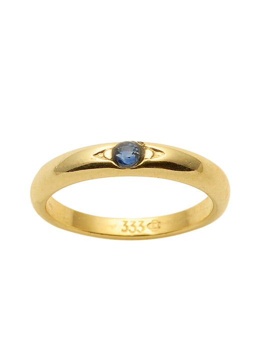 Adelia´s 333 Gold Anhänger Taufring mit Safir Ø 10,1 mm