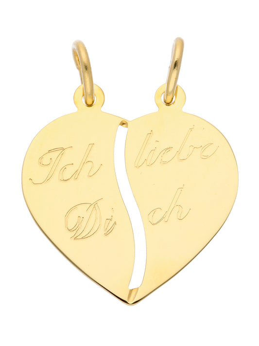 Adelia´s 333 Gold Anhänger Partneranhänger
