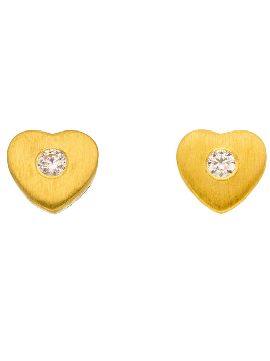 Adelia´s 333 Gold Ohrringe   Ohrstecker mit Zirkonia