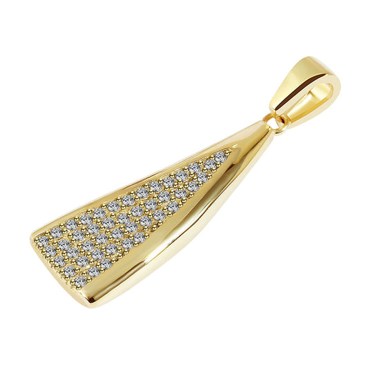 Damen Anhänger aus 333 Gold mit Zirkonia